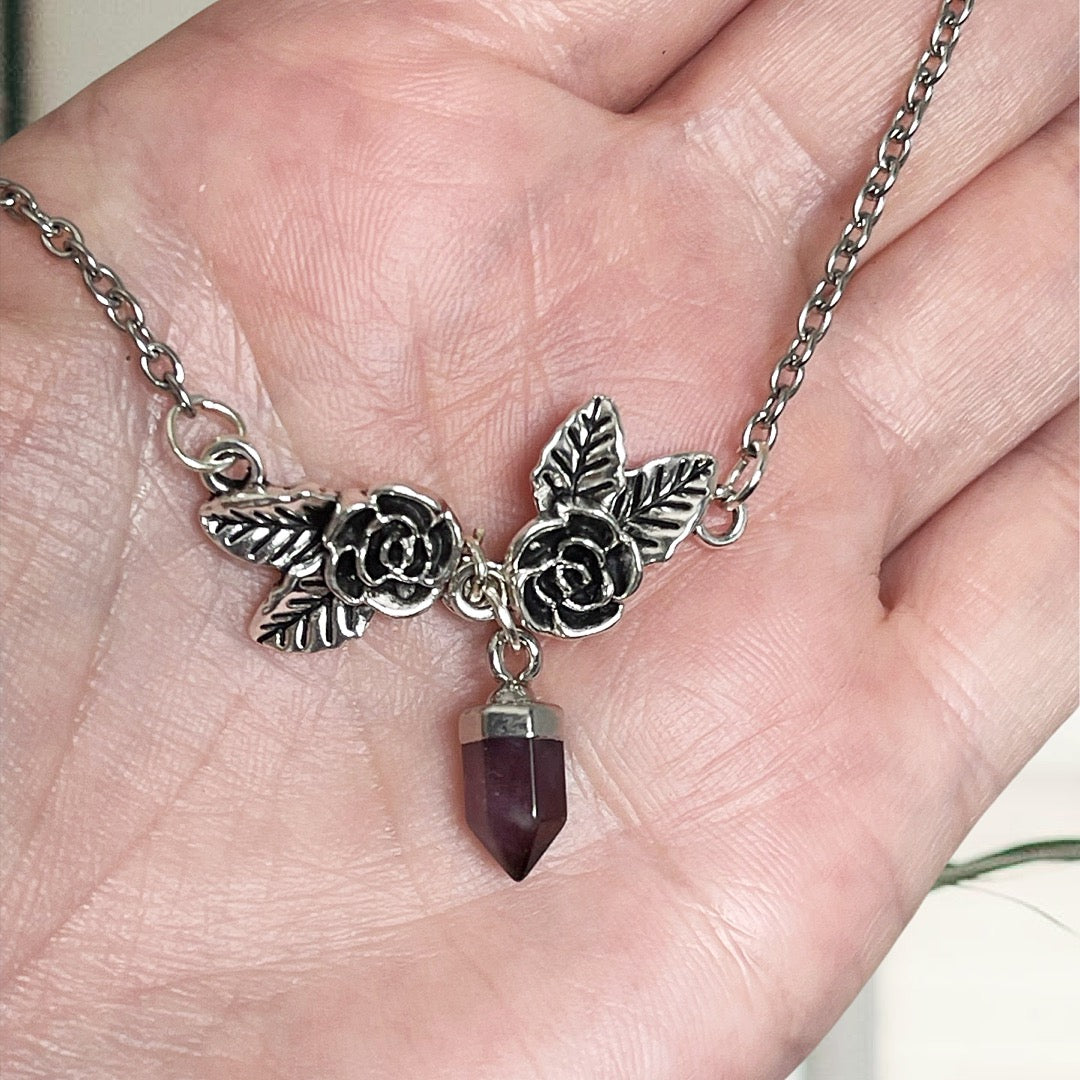 HAZE amethyst choker