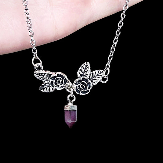 HAZE amethyst choker