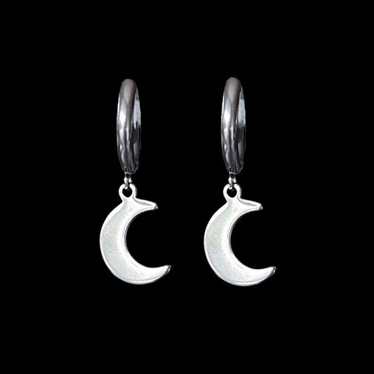 LUNA silver earrings