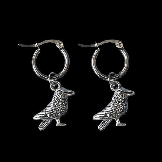 mini CROW earrings