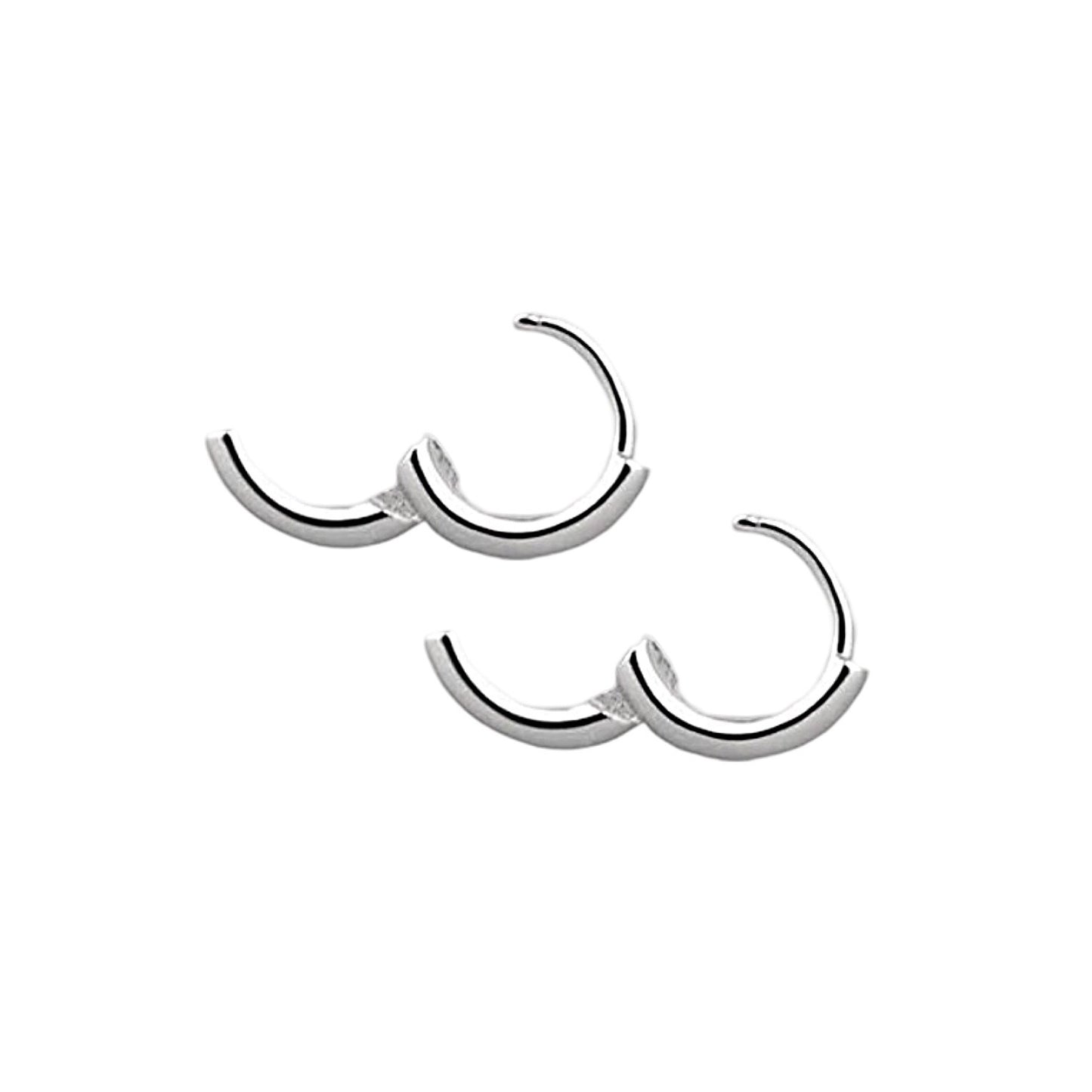 SIMPLE CLICKER HOOPS - 10MM